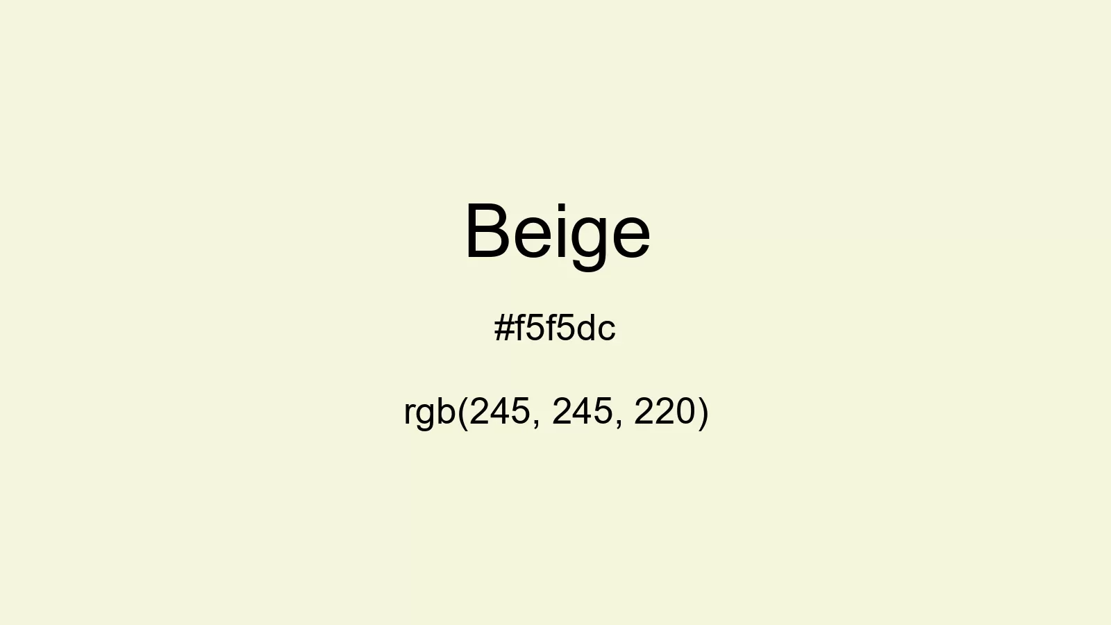 preview image of css Beige color