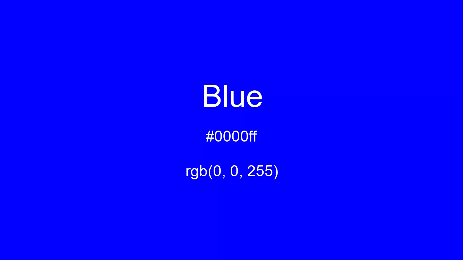 preview image of css Blue color