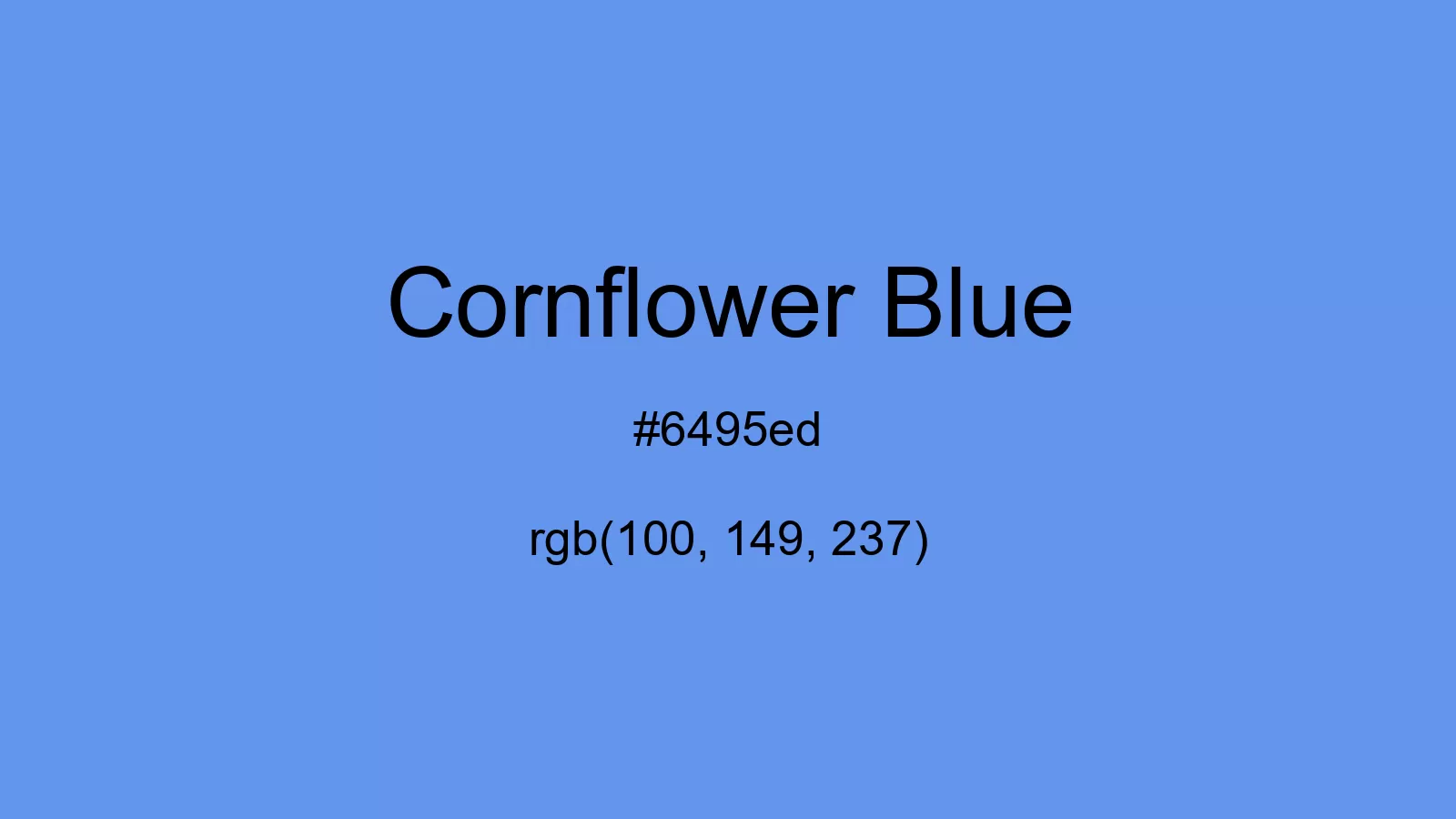 preview image of css Cornflower Blue color