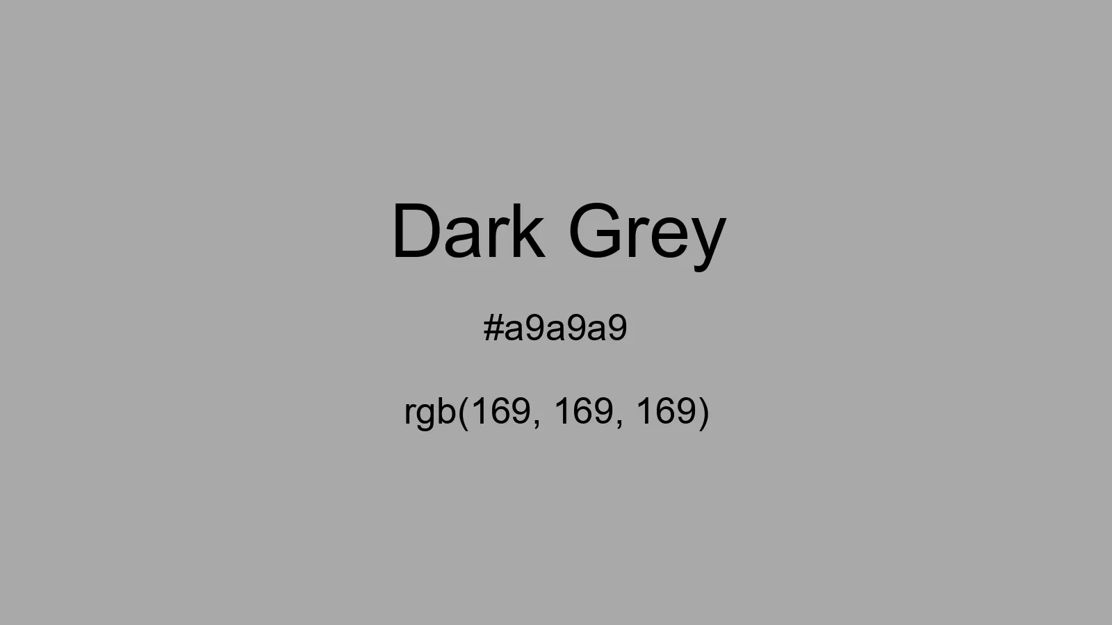 preview image of css Dark Grey color