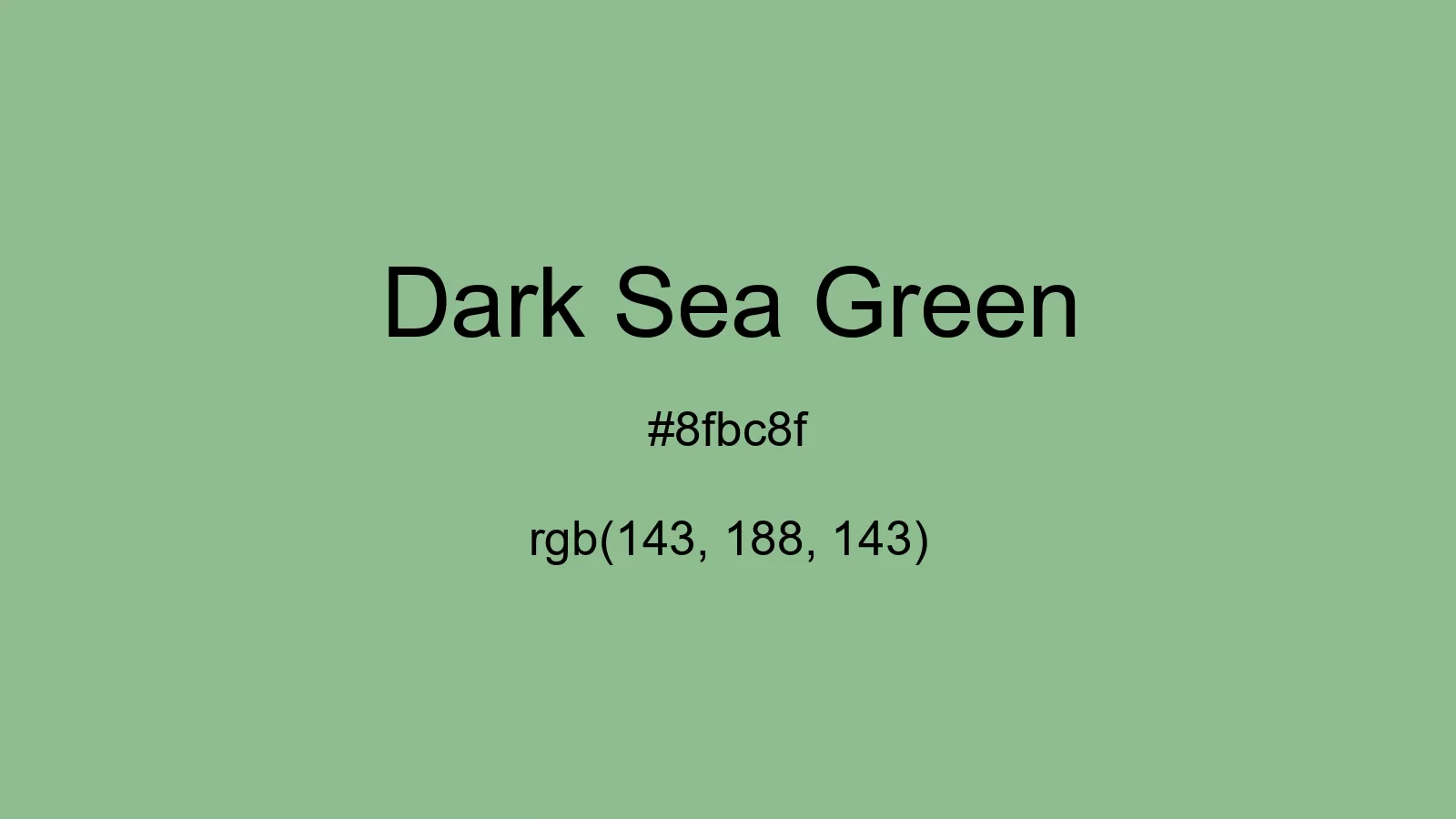 preview image of css Dark Sea Green color