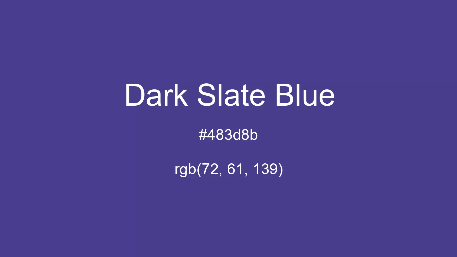 preview image of css Dark Slate Blue color