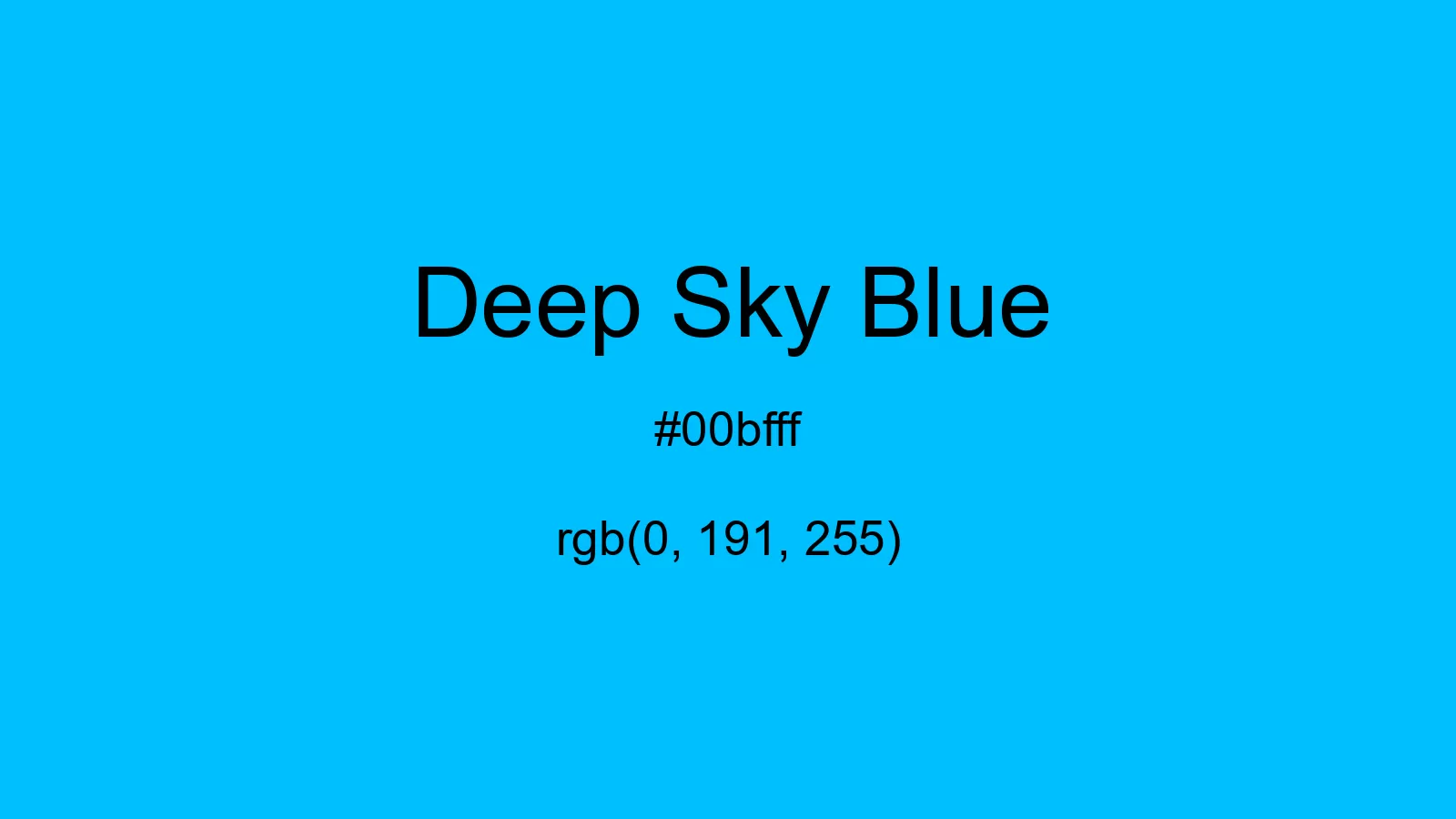 preview image of css Deep Sky Blue color