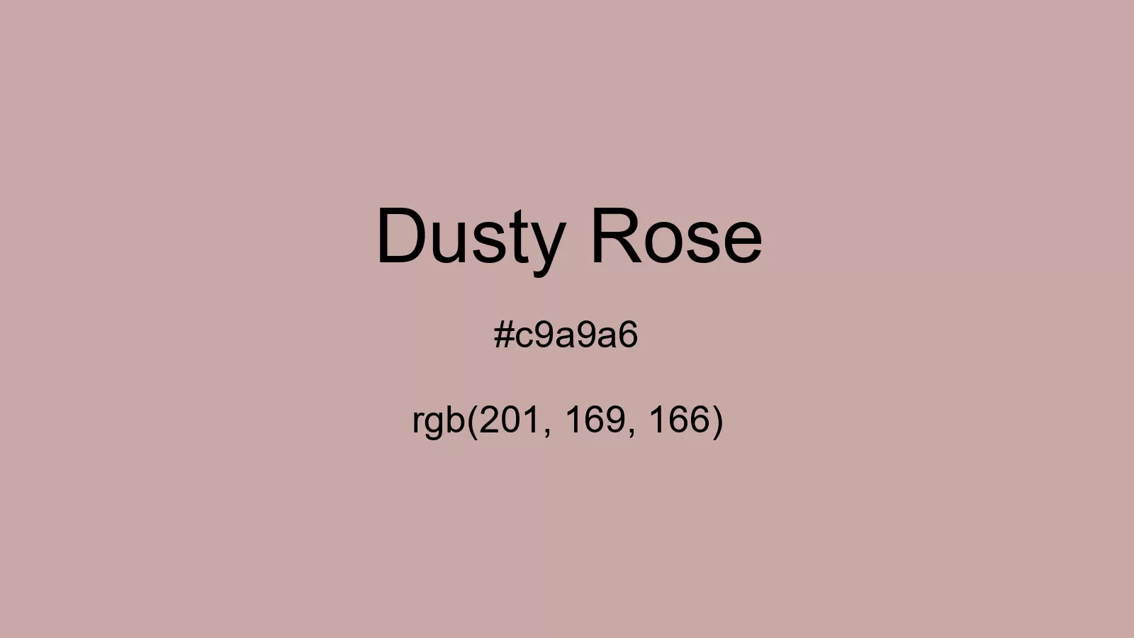 Dusty Rose Color, Hex and RGB values | CSSColors.com