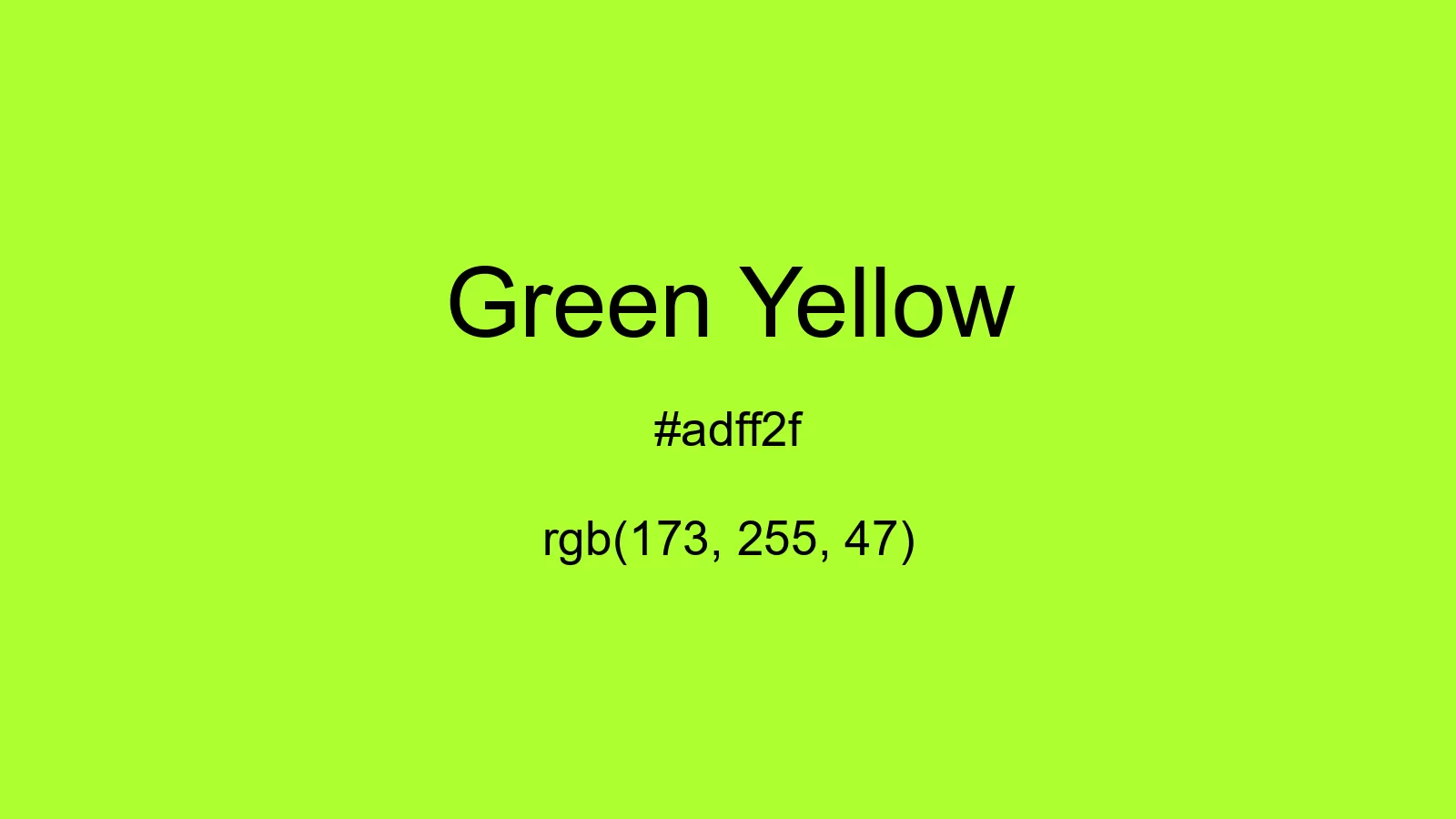 preview image of css Green Yellow color