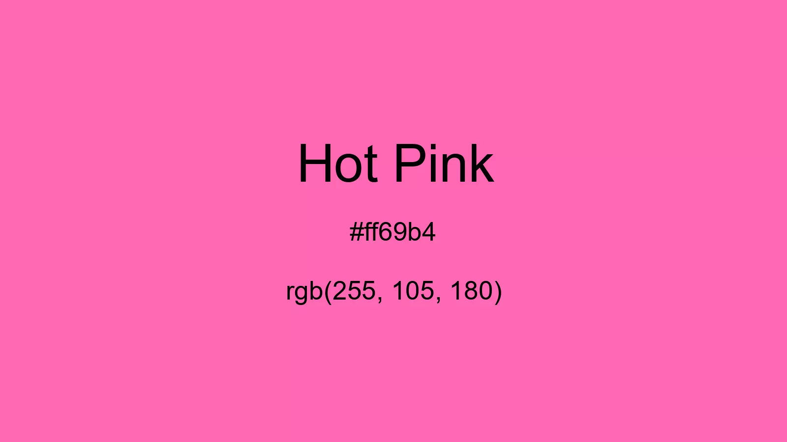 preview image of css Hot Pink color