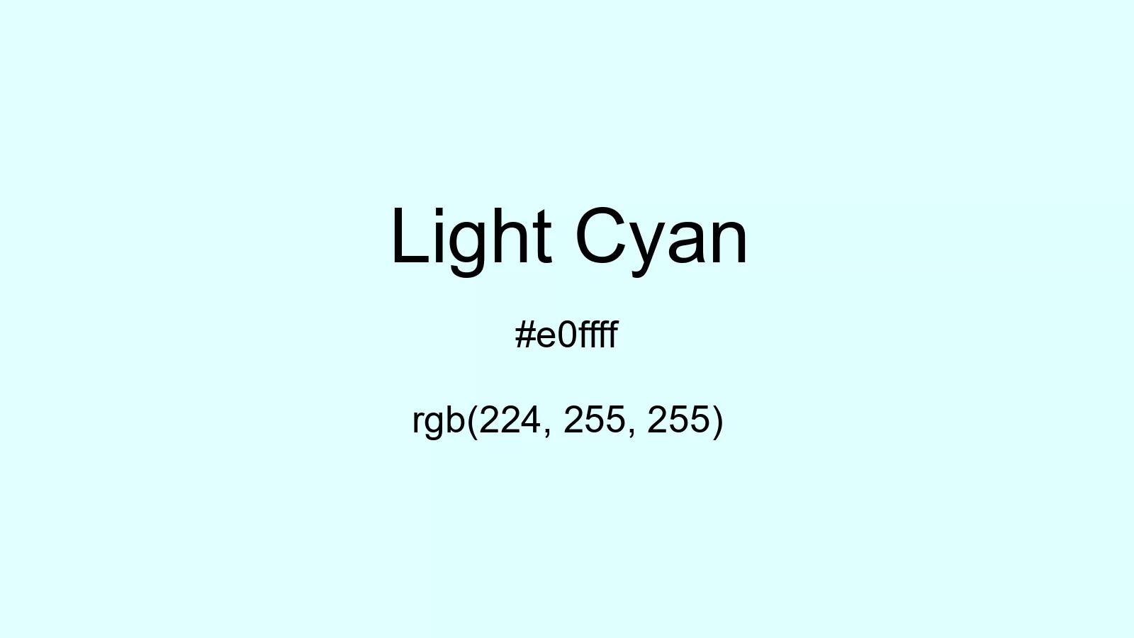 preview image of css Light Cyan color