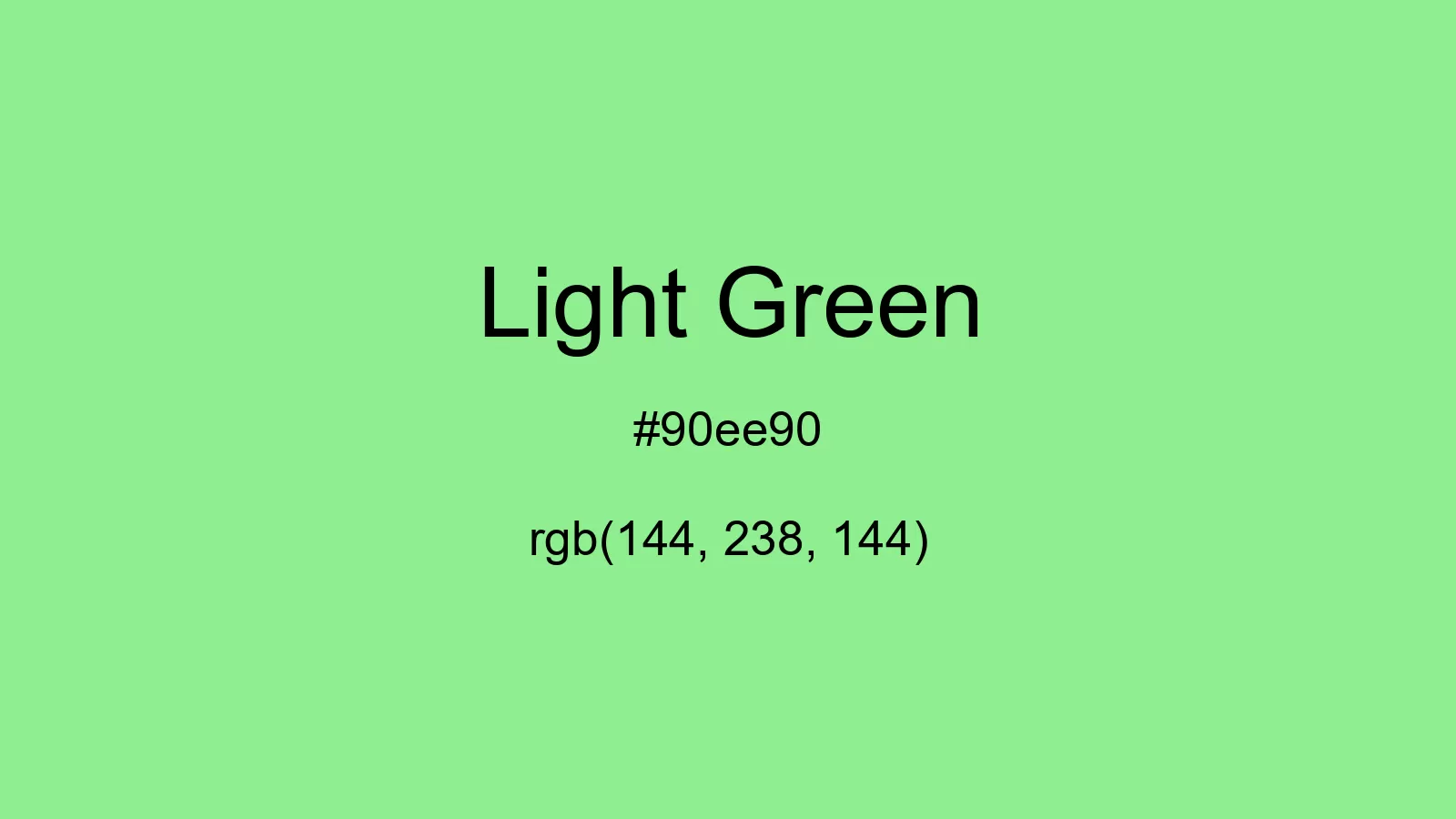 preview image of css Light Green color