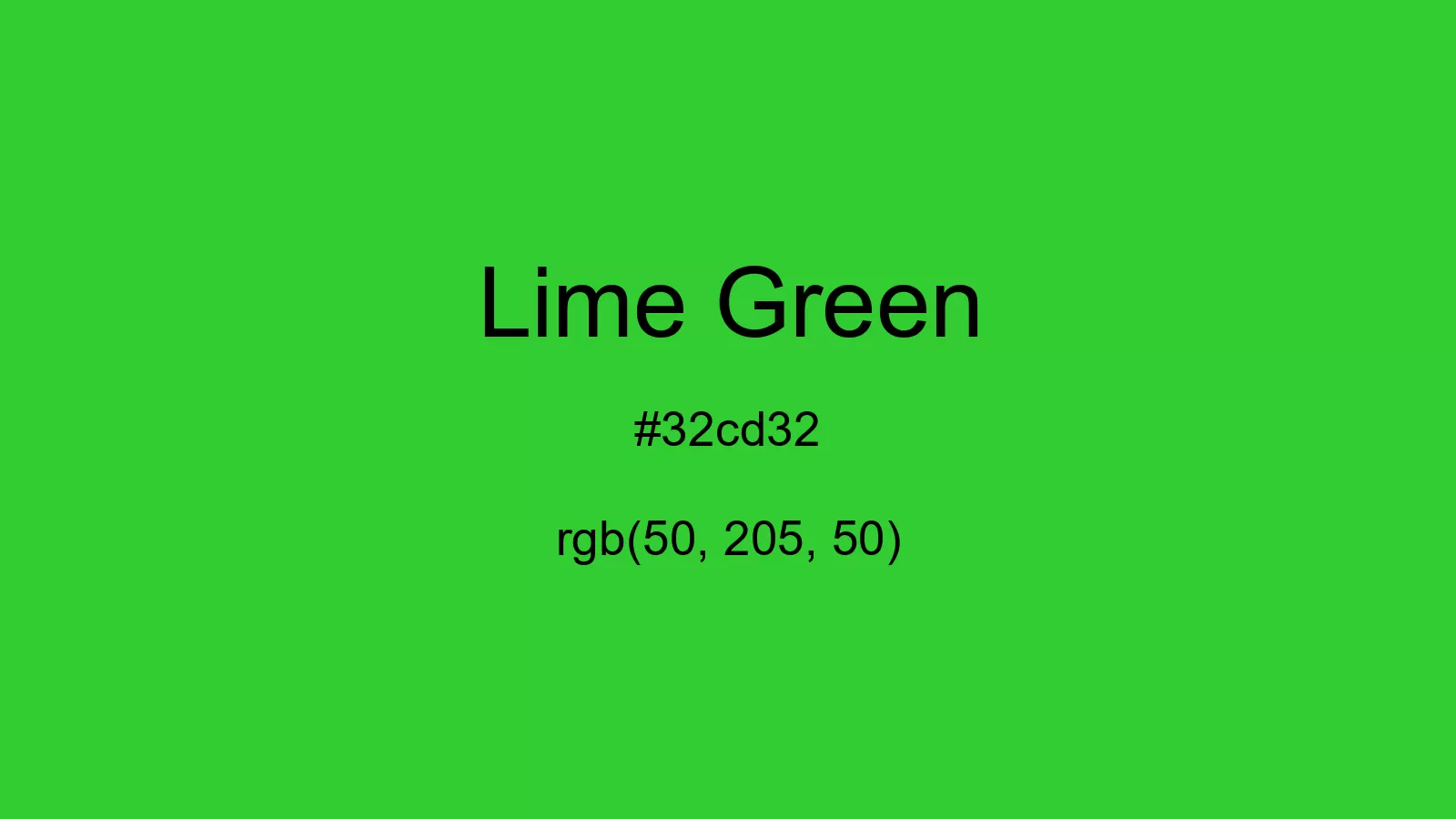 preview image of css Lime Green color