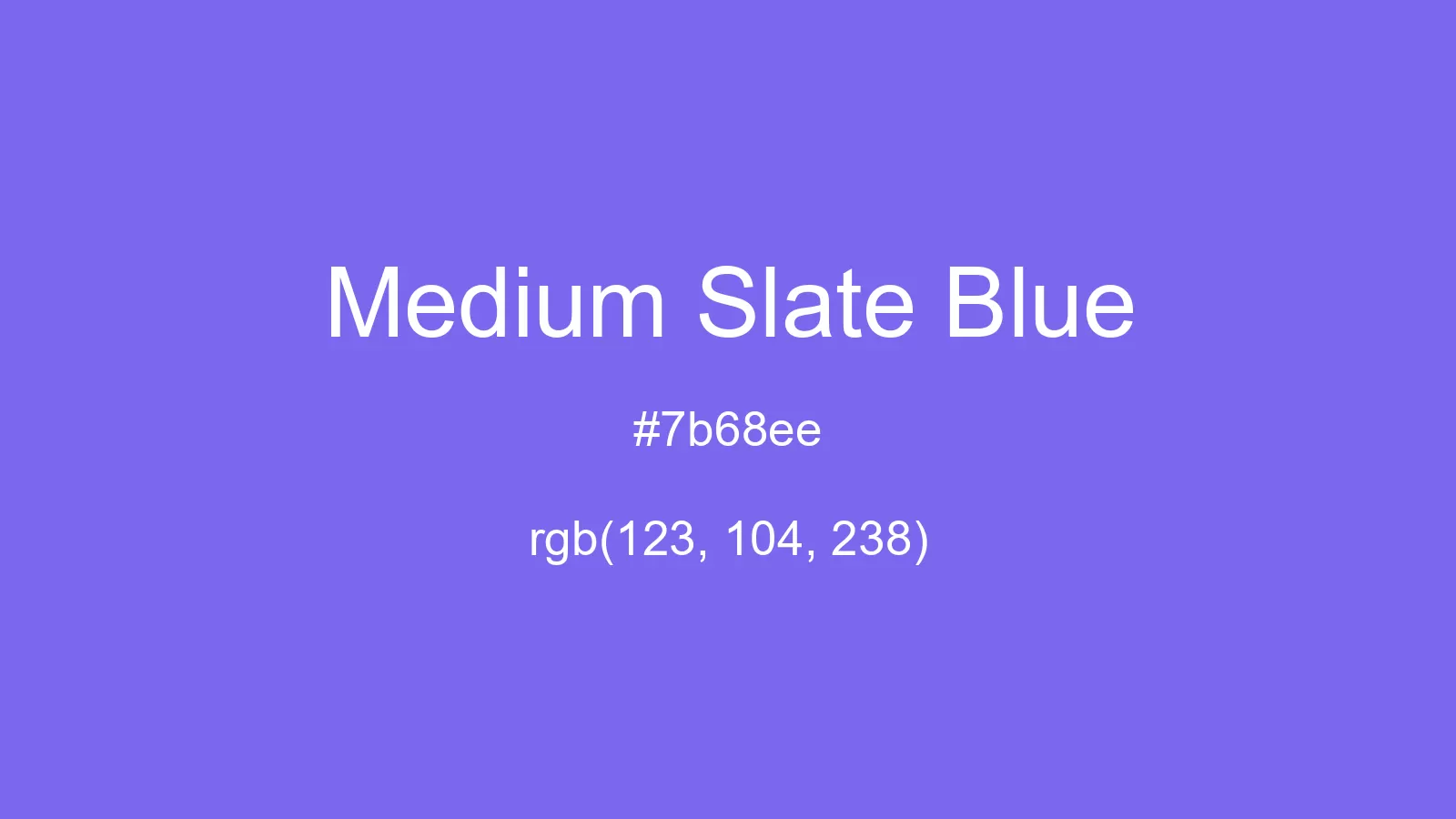 preview image of css Medium Slate Blue color