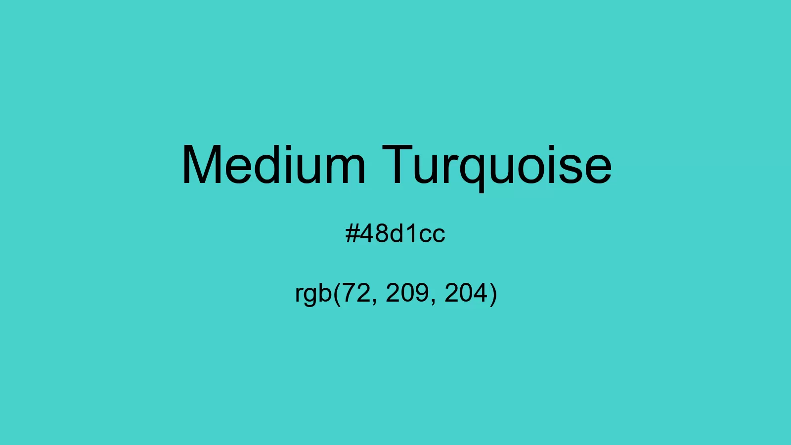 preview image of css Medium Turquoise color