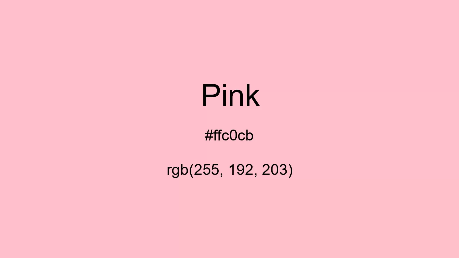 preview image of css Pink color