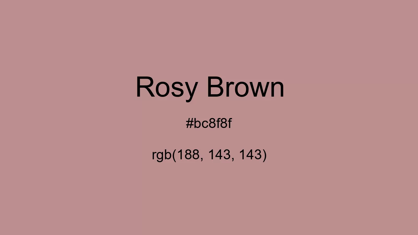 preview image of css Rosy Brown color