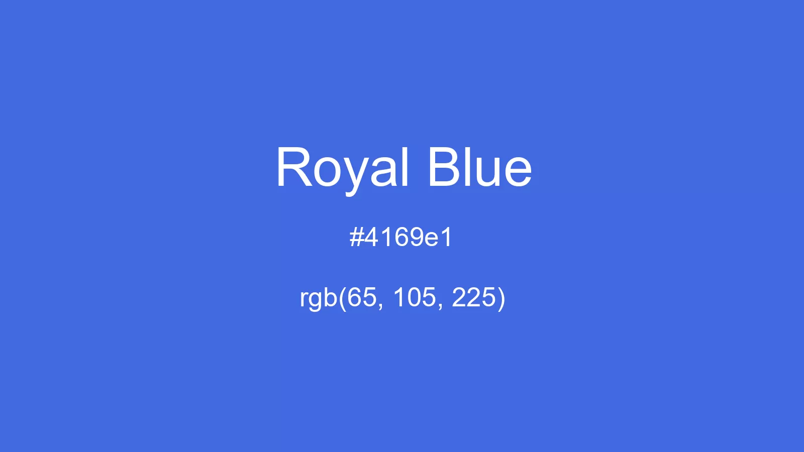 preview image of css Royal Blue color