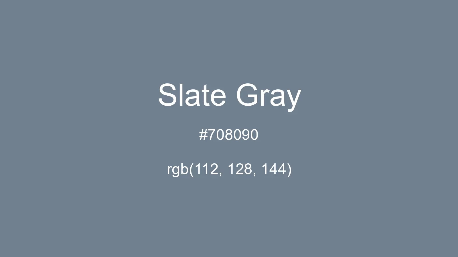 preview image of css Slate Gray color