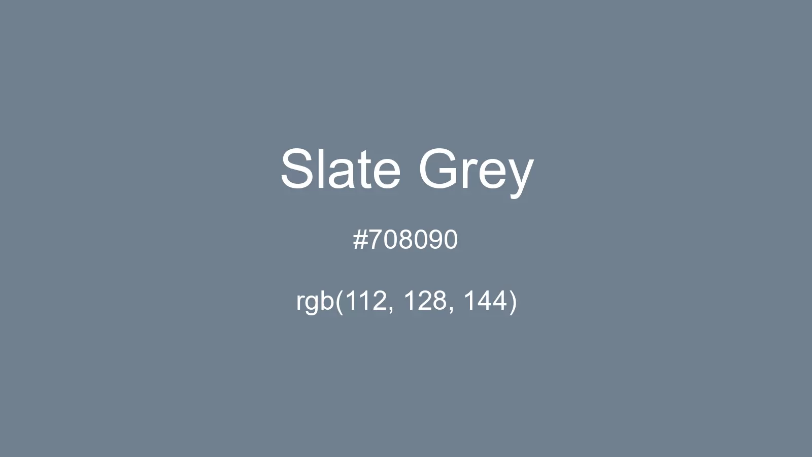 preview image of css Slate Grey color