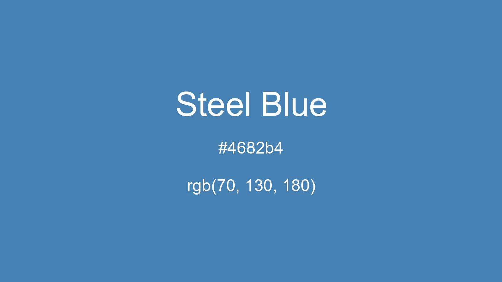 preview image of css Steel Blue color