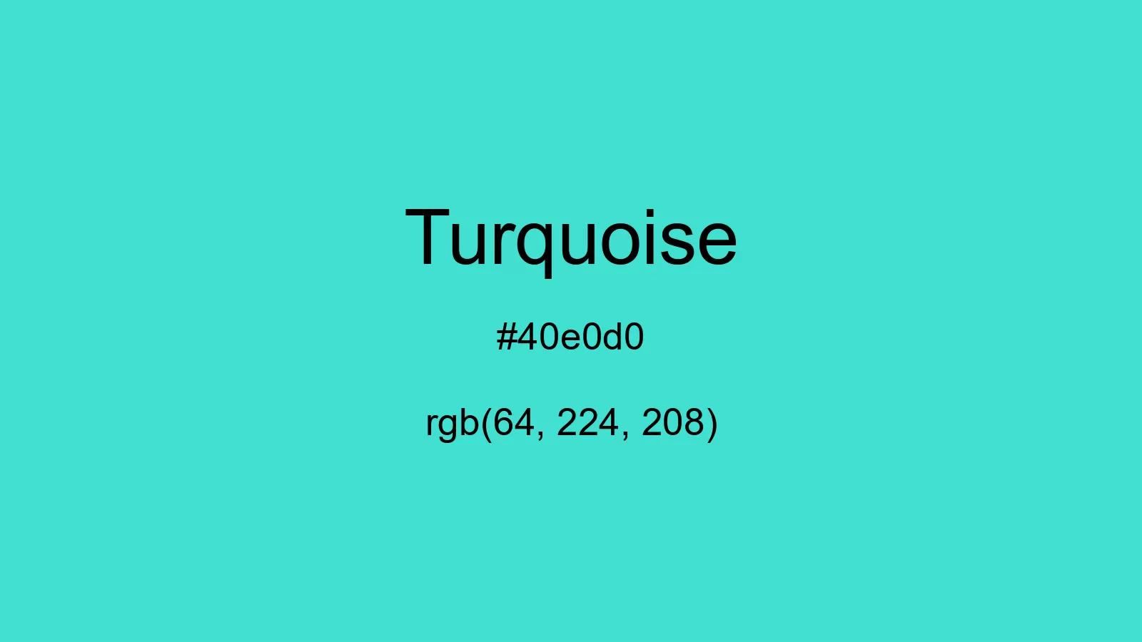 preview image of css Turquoise color