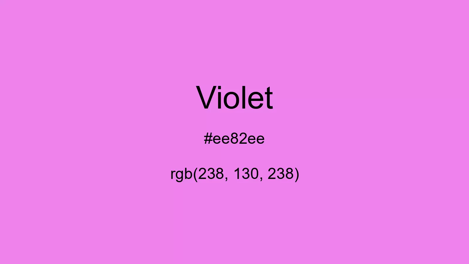 preview image of css Violet color