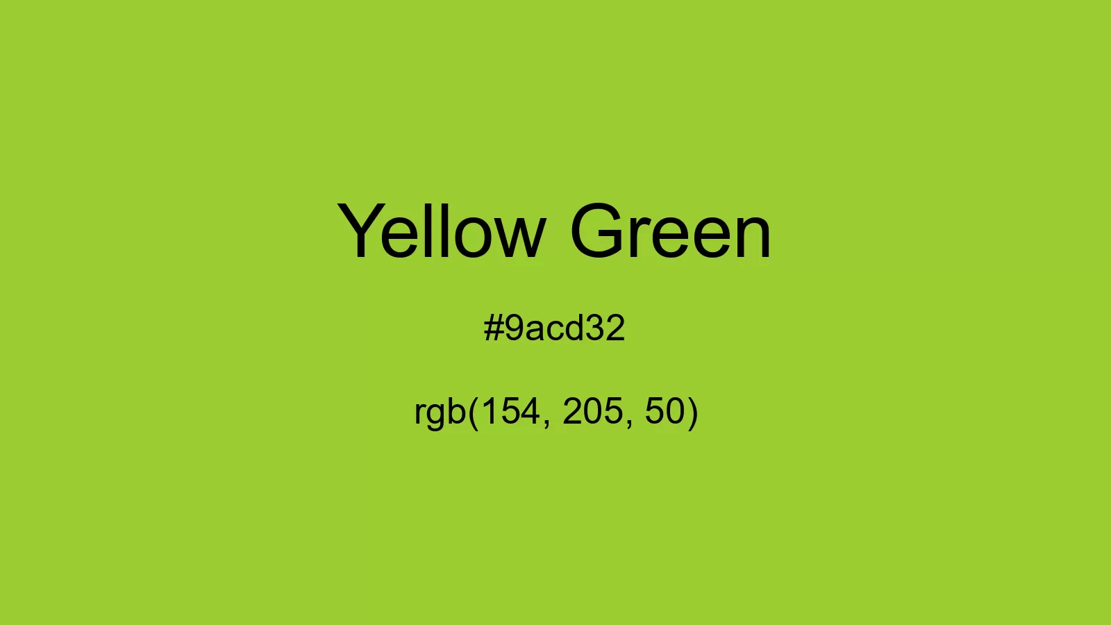 preview image of css Yellow Green color