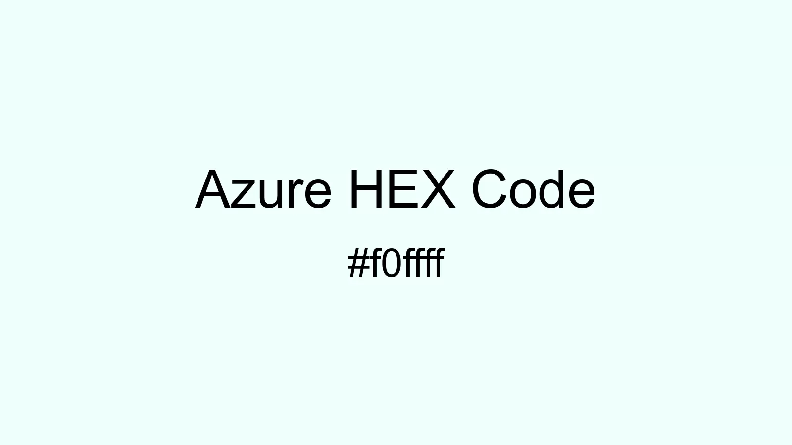 preview image of Azure color and HEX code