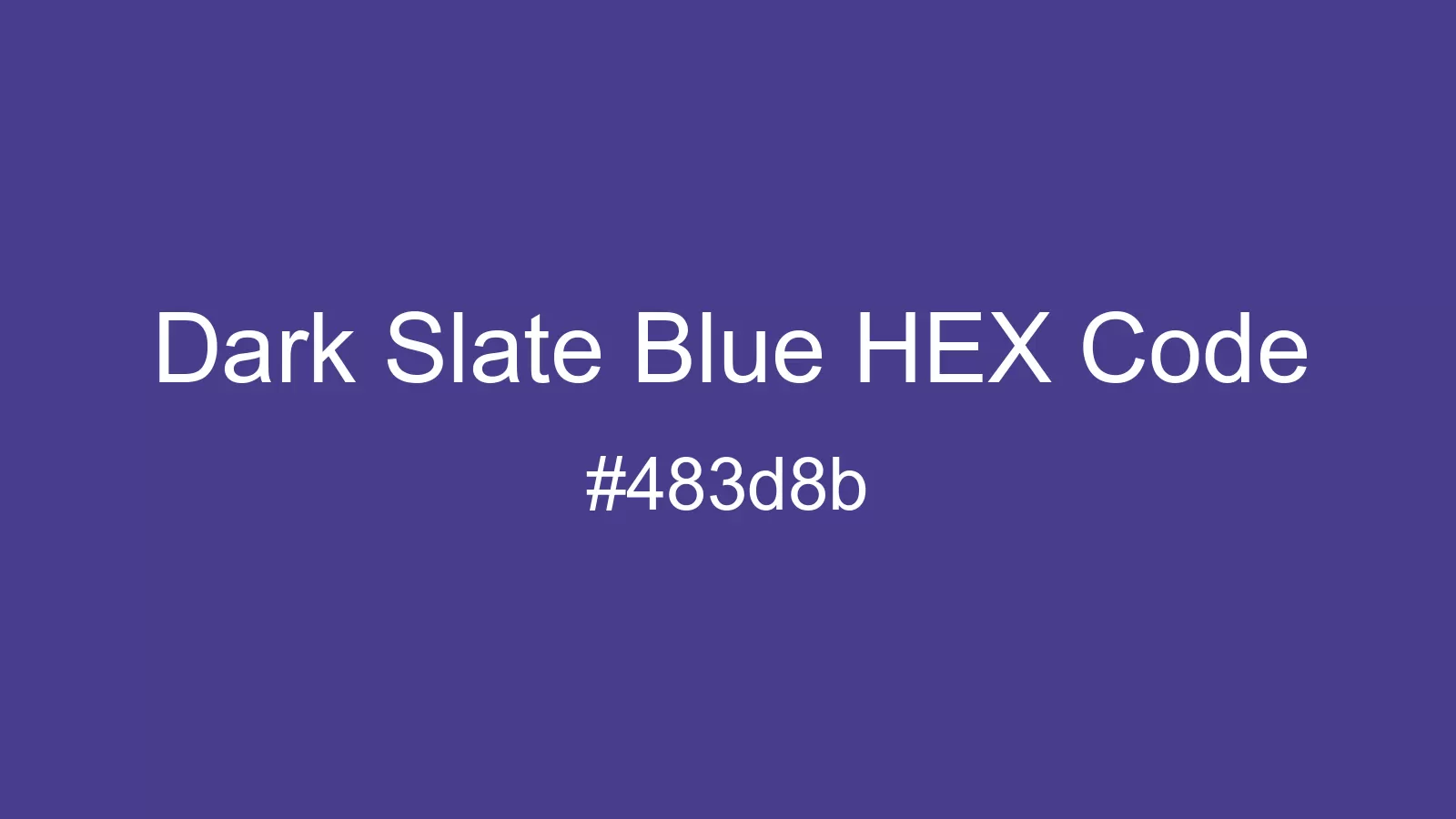 preview image of Dark Slate Blue color and HEX code