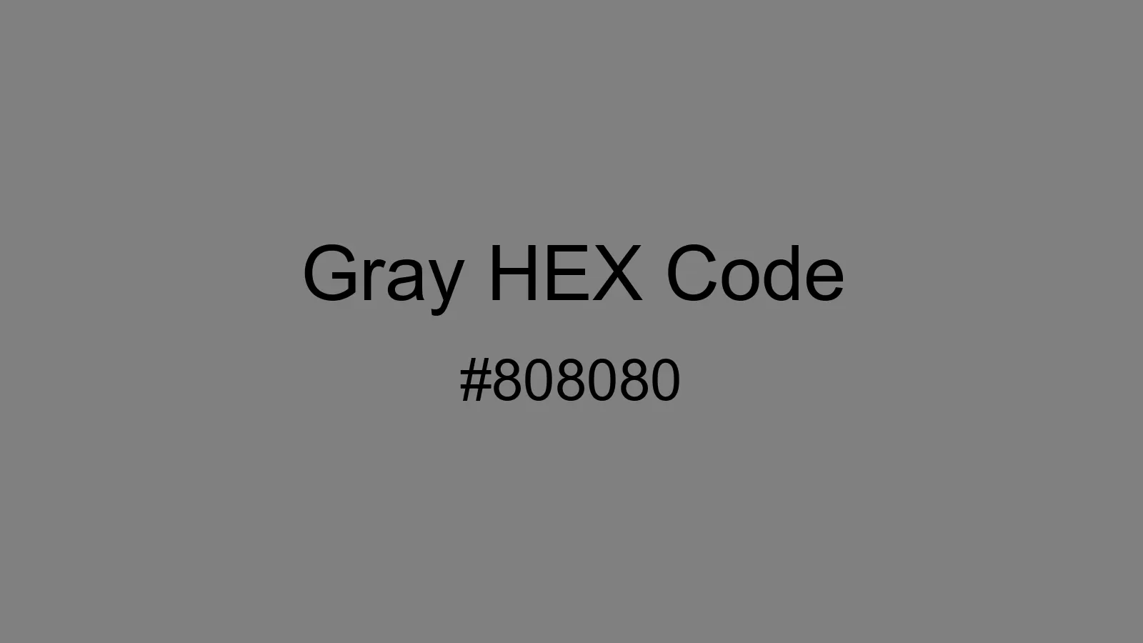 preview image of Gray color and HEX code
