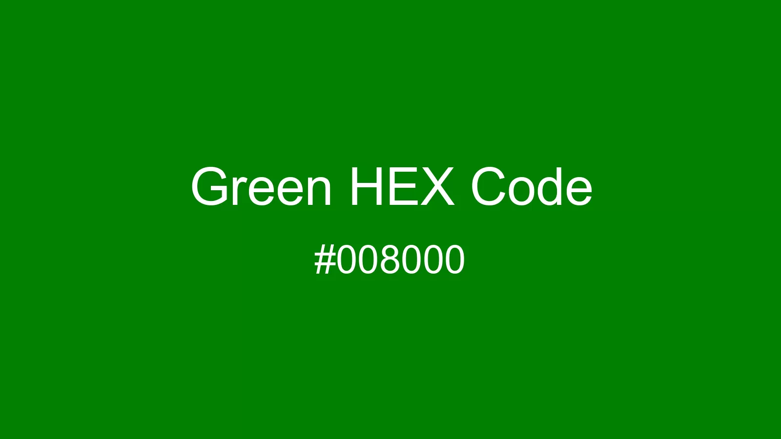 preview image of Green color and HEX code