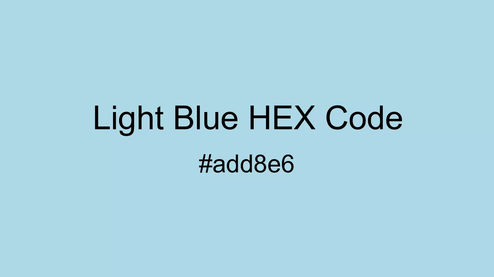preview image of Light Blue color and HEX code