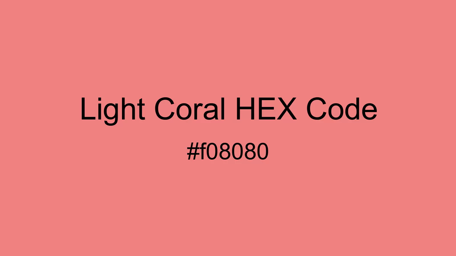 preview image of Light Coral color and HEX code