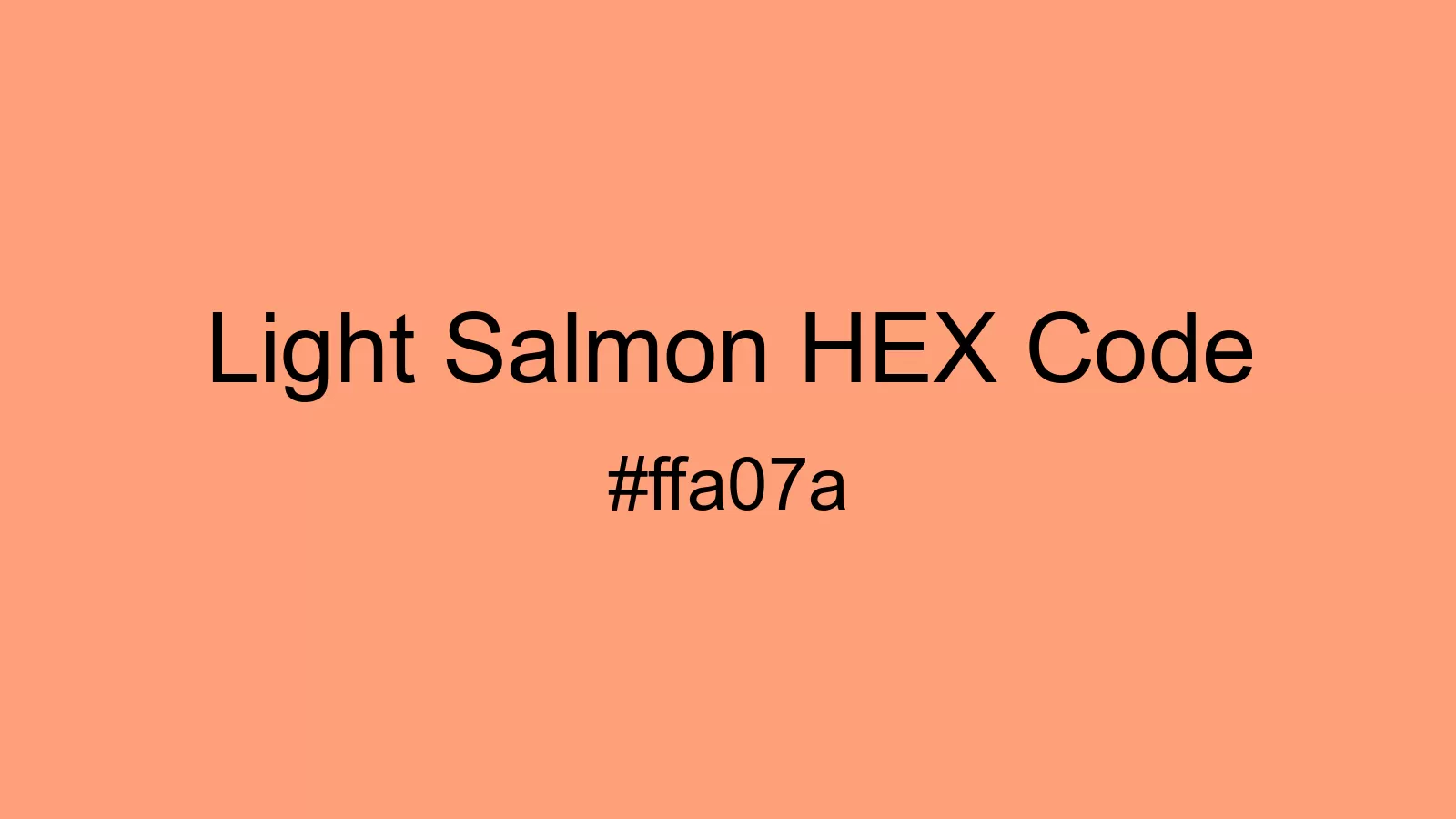 preview image of Light Salmon color and HEX code