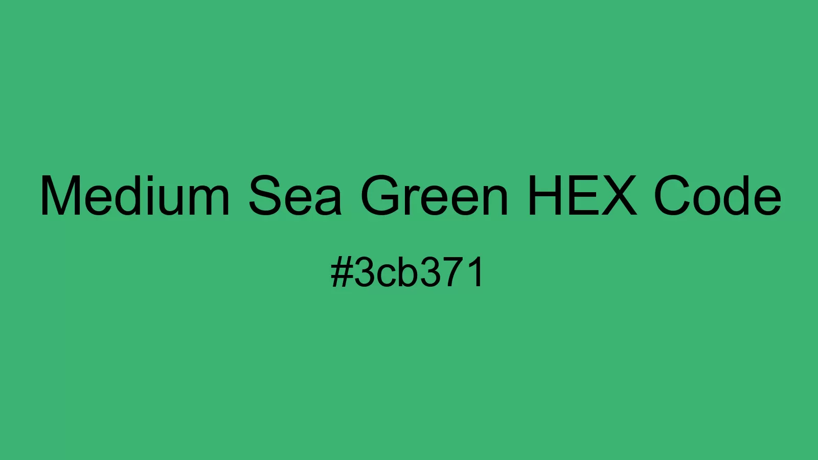 preview image of Medium Sea Green color and HEX code
