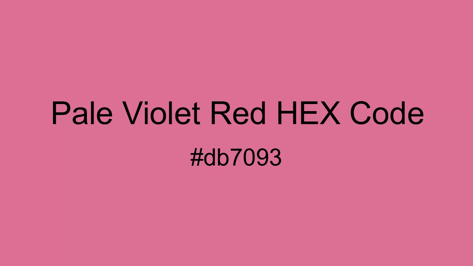 preview image of Pale Violet Red color and HEX code