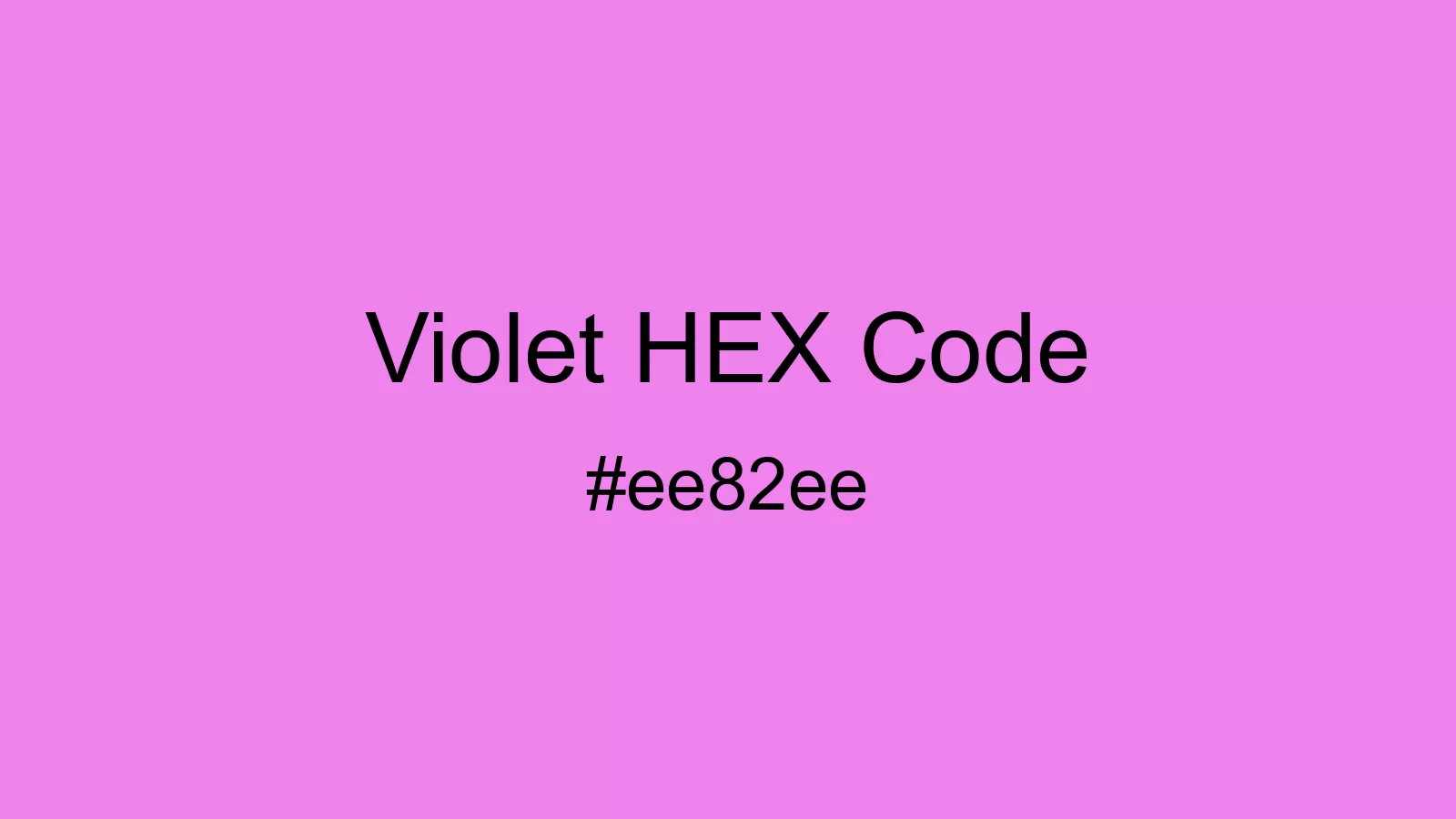 preview image of Violet color and HEX code