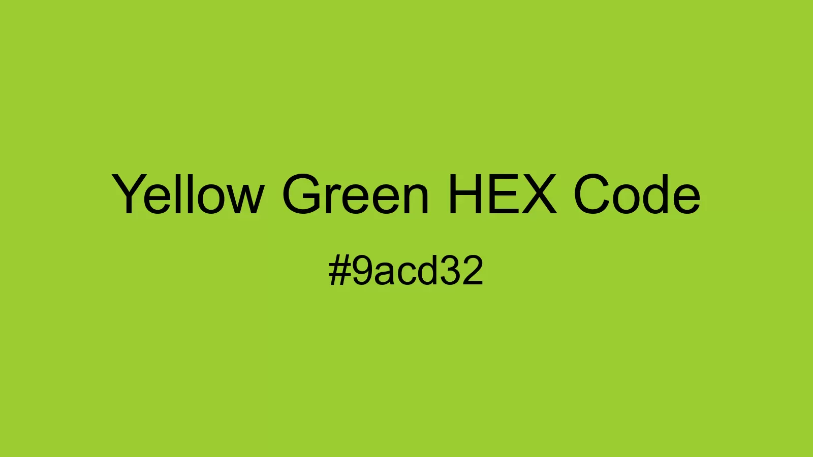 preview image of Yellow Green color and HEX code
