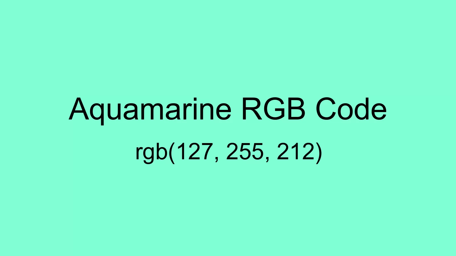 preview image of Aquamarine color and RGB code