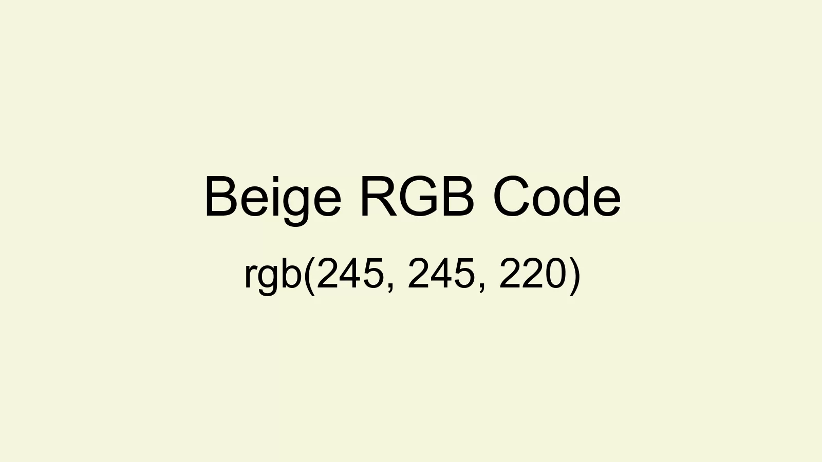 preview image of Beige color and RGB code