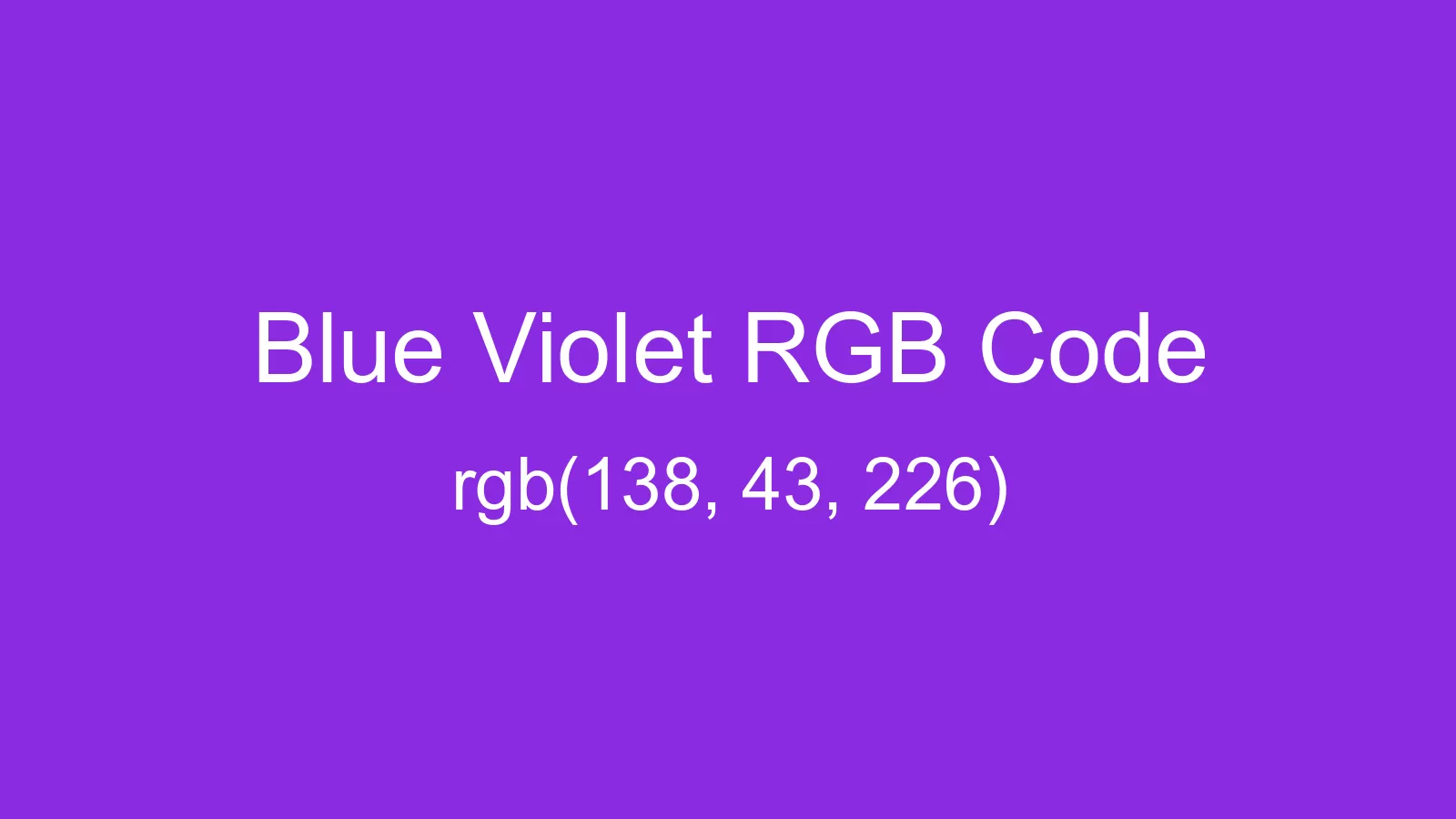 preview image of Blue Violet color and RGB code