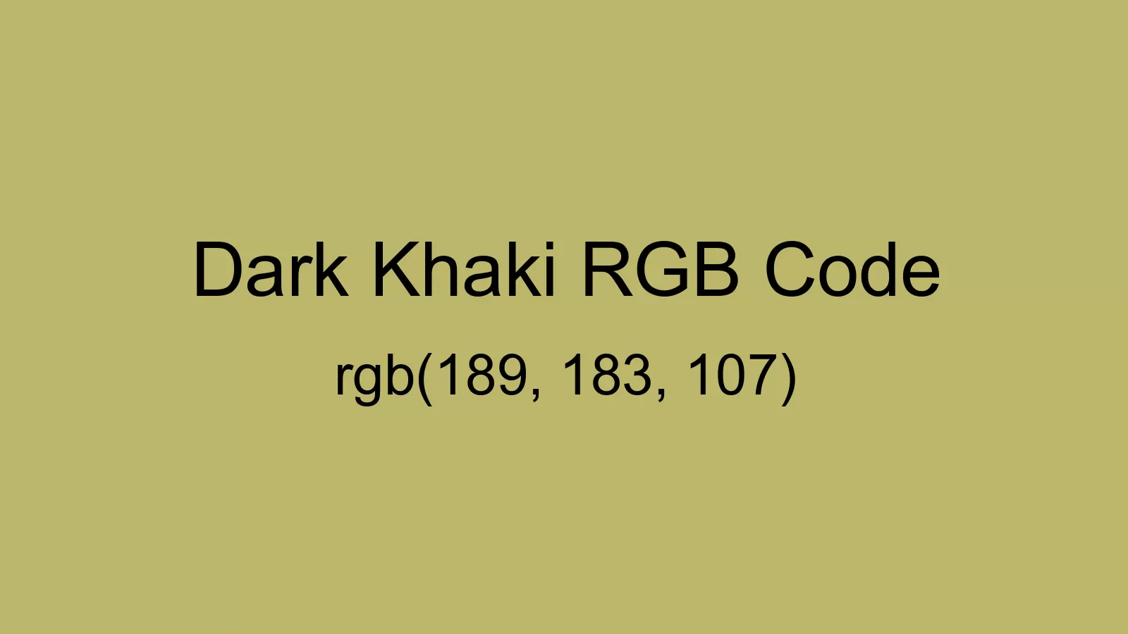 preview image of Dark Khaki color and RGB code
