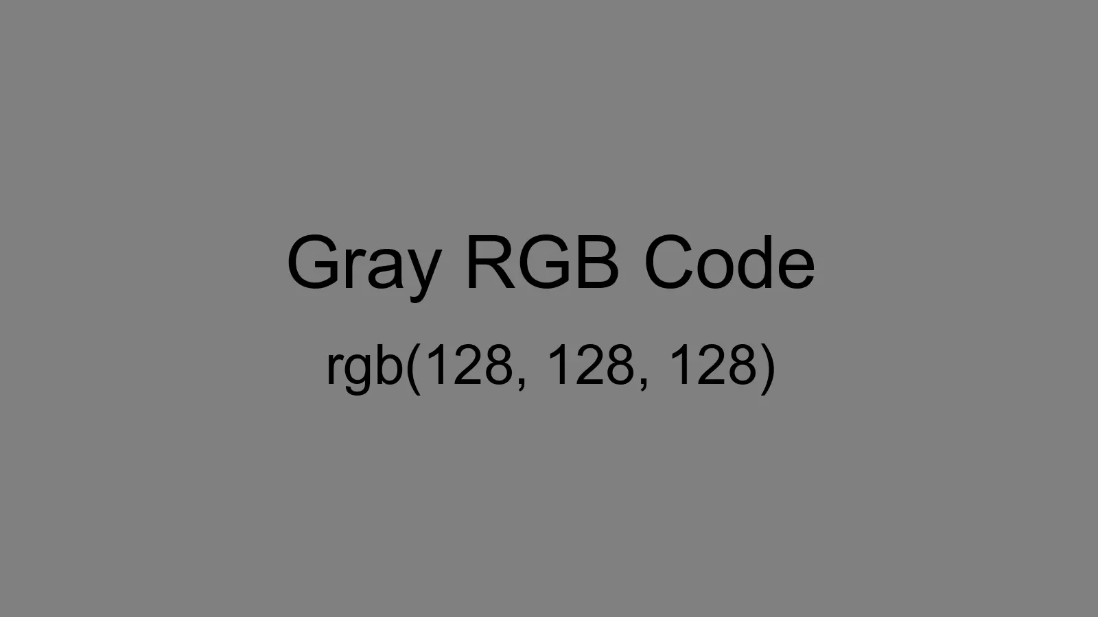 preview image of Gray color and RGB code