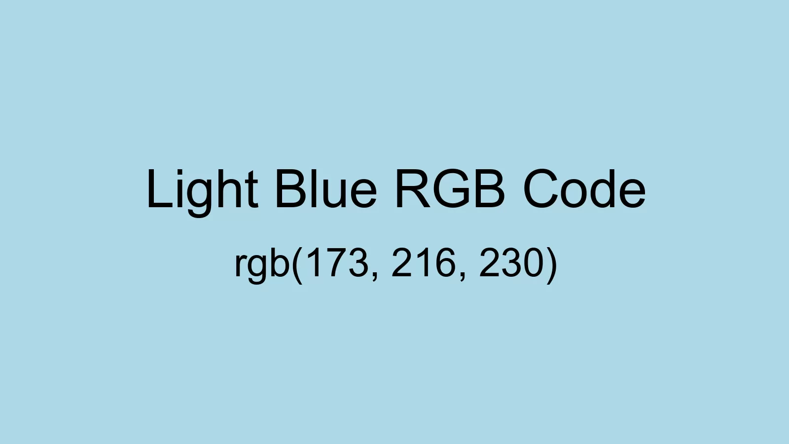 preview image of Light Blue color and RGB code