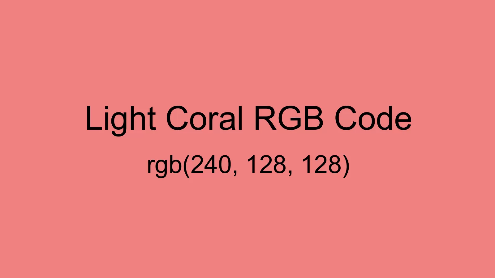 preview image of Light Coral color and RGB code