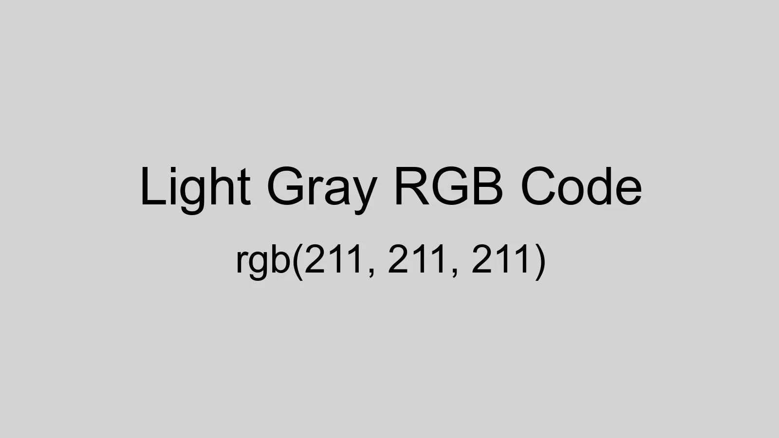 preview image of Light Gray color and RGB code