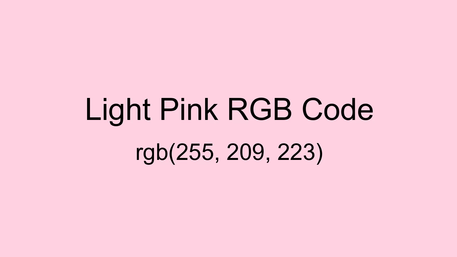preview image of Light Pink color and RGB code