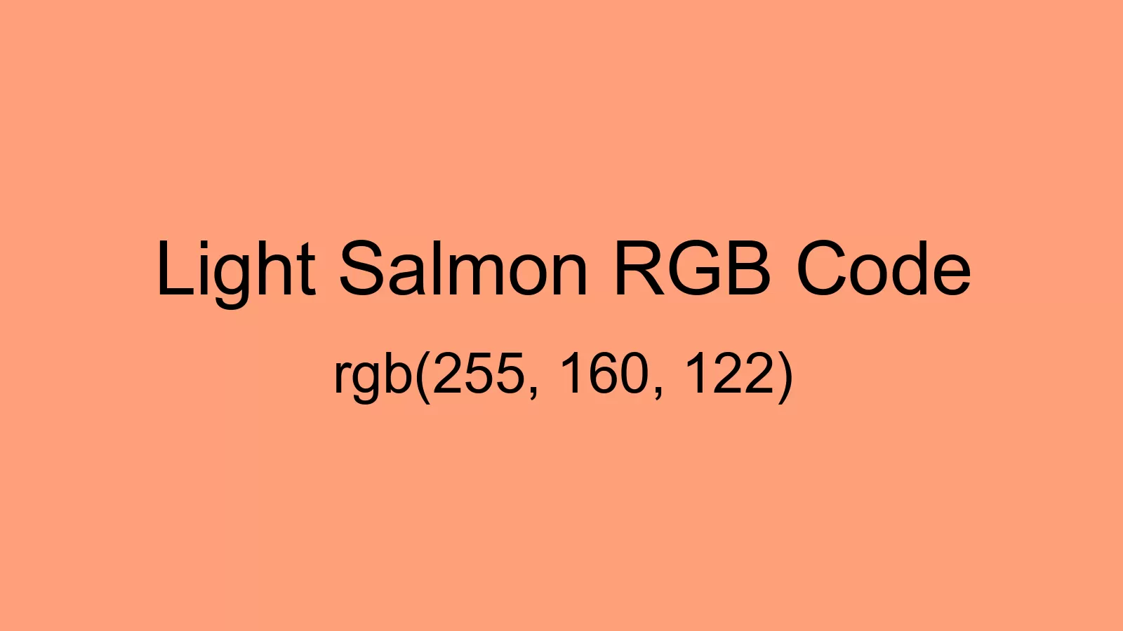 preview image of Light Salmon color and RGB code