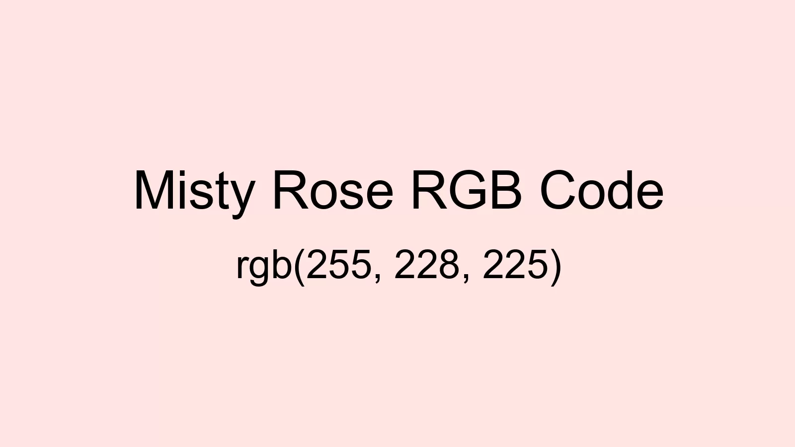 preview image of Misty Rose color and RGB code