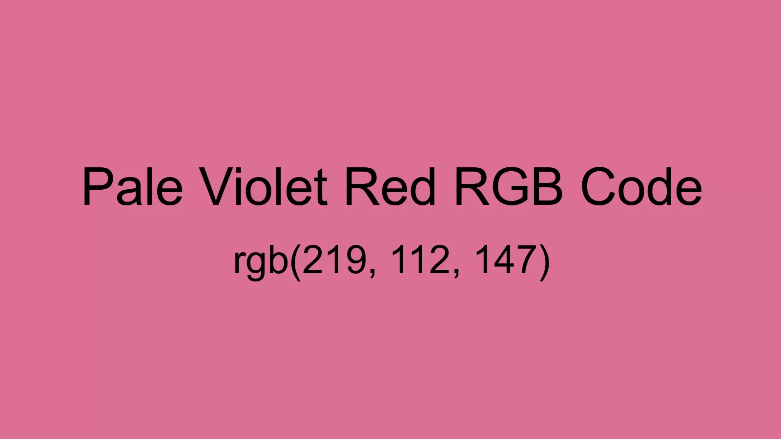 preview image of Pale Violet Red color and RGB code