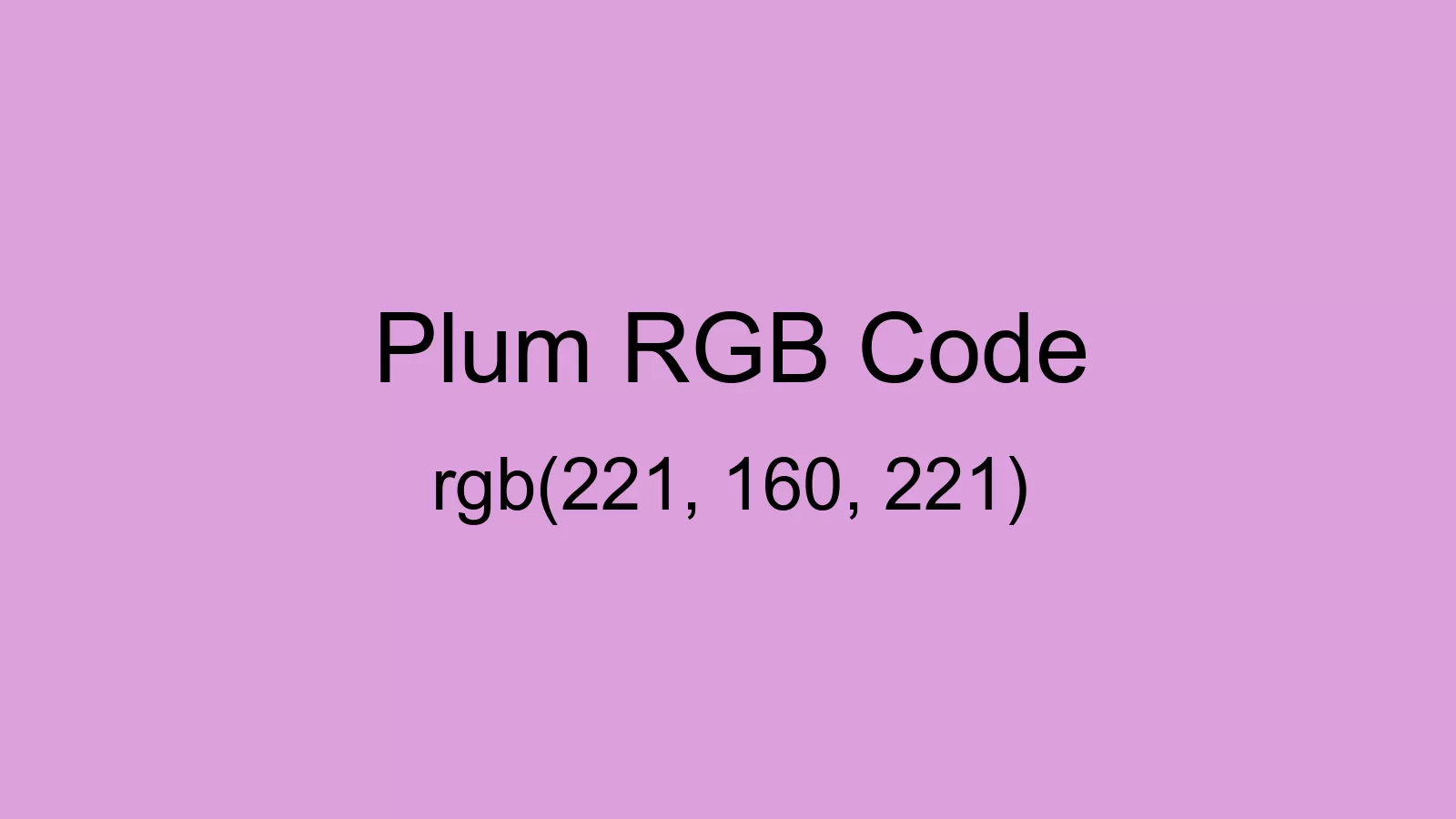 preview image of Plum color and RGB code