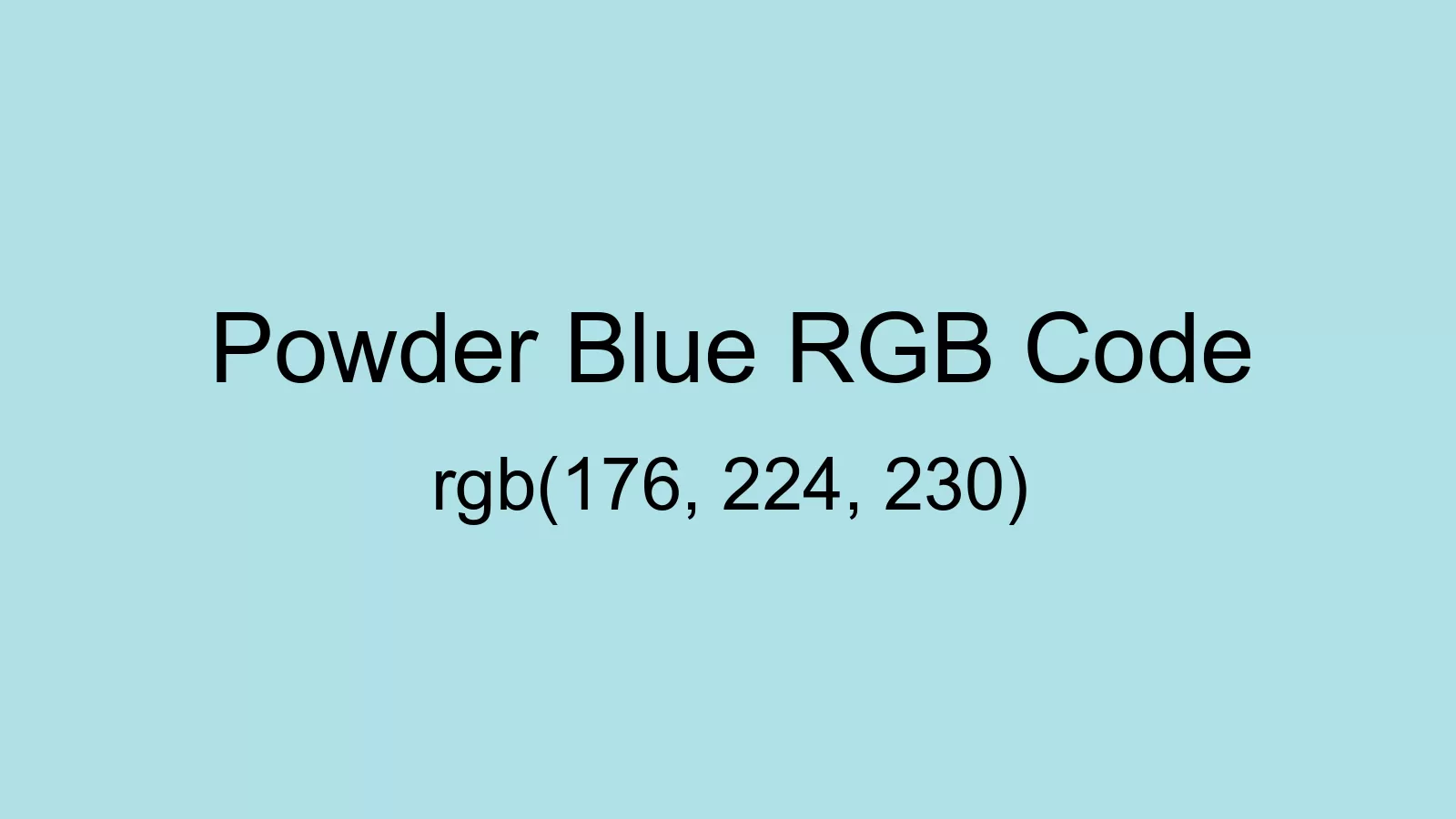 preview image of Powder Blue color and RGB code