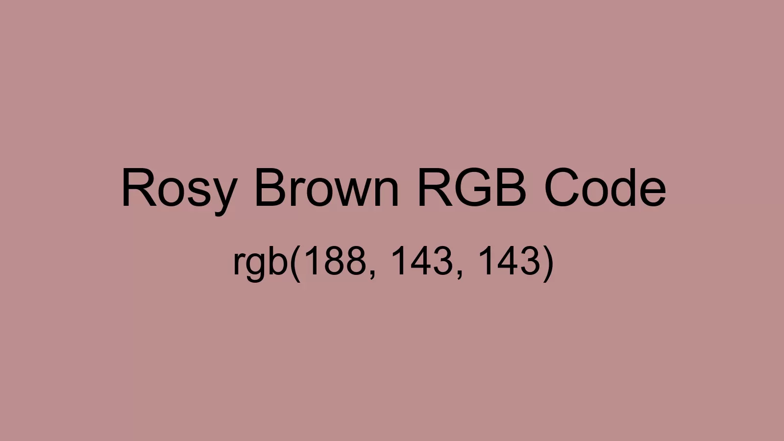preview image of Rosy Brown color and RGB code